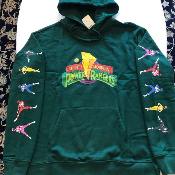 POWER RANGERS Hoodies New With Tag S, M, L, XL NWT - Picture 4 of 5